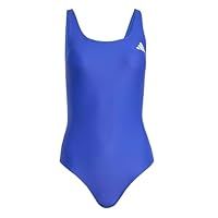 adidas Women/'s V-Back Swimsuit, Semi Lucid Blue, 26