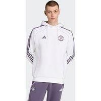 Adidas Mens Manchester United Urban Purist Hoody - White