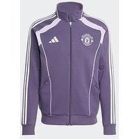 Manchester United Adidas Suit Jacket UBP Doubleknit Viola Cotton 2025 26