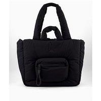 Adidas Sportswear Unisex Puff Tote Bag - Black