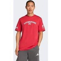 Adidas Mens Liverpool Usa Tee -Red