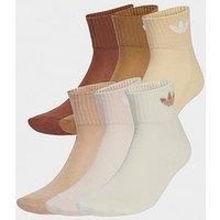 Adidas Originals Women'S 1/4 Socks 6 Pack - Autumn