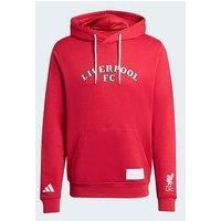 Adidas Mens Liverpool Usa Hoody -Red