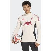 Liverpool adidas Football Training T-Shirt Men's White