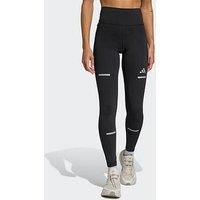 adidas Adi365 Running Climawarm+ Leggings, Recycled Polyester, Black
