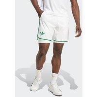 Adidas Mens Tennis Pro 2 In 1 Short - White