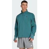 adidas Men/'s Own the Run Winterized Jacket, Preloved Teal, XXL