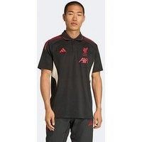 Liverpool adidas Football Training Polo Men's Black