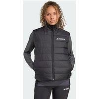 adidas Women/'s Terrex Multi Essentials CLIMAWARM Padded Vest, Black, XS