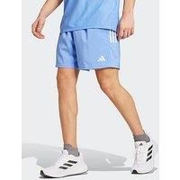 adidas Men/'s Own The Run Shorts, Blue Fusion, XL 7 inch