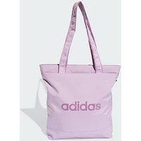 adidas Women/'s Linear Essentials Shopper Bags, Powder Plum/Preloved Purple, One Size