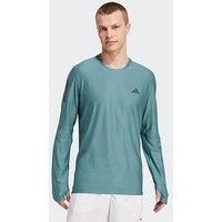 adidas Men/'s Own The Run Long Sleeve Tee, Preloved Teal, XL