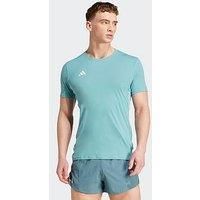 Adidas Mens Running Adizero T-Shirt - Green