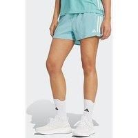 adidas Women/'s Own The Run Shorts, Mint Ton, XL 4 inch