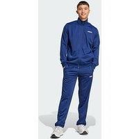 adidas Men/'s LINEAR TRACKSUIT, Dark Blue, XXL