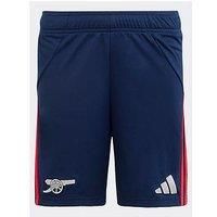 Arsenal adidas Football Away Shorts Youth 2025-26 Dark Blue