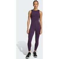 adidas Yoga Motion Bodysuit, Recycled Polyester, Purple