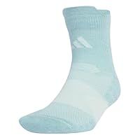 adidas Unisex RUNxCUSHIONED Sock 1PP, Mint Ton/Halo Mint, 8.5-10
