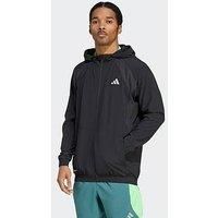 adidas Tech Apparel Tracktop, Recycled Polyester, Black
