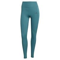 adidas Optime Stash 7/8 Leggings, Recycled Polyester, Green