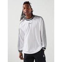 Adidas Originals Mens Long Sleeve Jersey - White