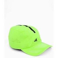 adidas Unisex RUNNINGxADIZERO Lightweight Cap Climacool, Lucid Lemon/Black Reflective, L