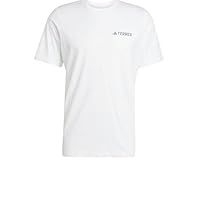 adidas Terrex Graphic T-Shirt, Cotton, White