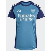 Arsenal adidas Football Training T-Shirt Women's Blue
