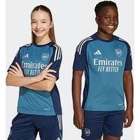 Arsenal adidas Football Training T-Shirt Youth Blue