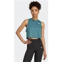 adidas Women/'s Train Essentials Boxy Workout Tank, preloved Teal, XL