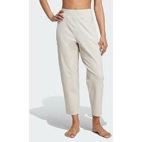 adidas All Me Yoga Joggers, Recycled Polyester, Green