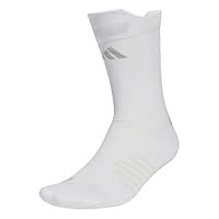 adidas Unisex RUNxCLIMA INDOOR SOCK 1PP, white/grey two, 10.5-12.5