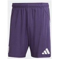 Adidas Manchester United Mens 25/26 Away Stadium Shorts - Purple