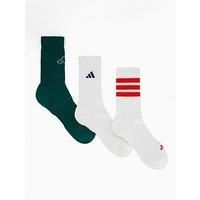 Adidas Sportswear Unisex Logo Socks 3 Pack - Multi