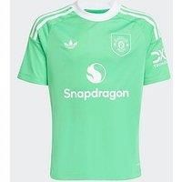 Adidas Manchester United Junior 25/26 3Rd Stadium Goal Keeper Shirt - Green
