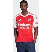 adidas Mens Arsenal Home Shirt 2025 2026 Red/White XXL