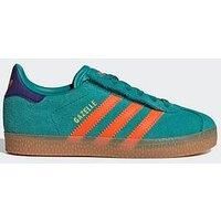 Adidas Originals Kids Gazelle Trainers - Green