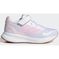 Adidas Kids Girls Runfalcon 5 Trainers - Pink/White