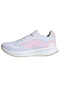 adidas RUNFALCON 5 Shoes Junior, FTWR White/Clear Pink/core Black, 3 UK Child