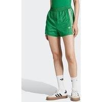 Adidas Originals Womens Soccer Summer Satin Classic Shorts - Green