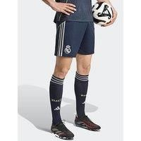 Adidas Mens Real Madrid 25/26 Away Stadium Replica Shorts - Navy