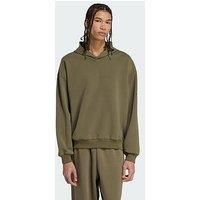 adidas Soft Lux Hoodie, Recycled Polyester, Green