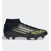 adidas F50 League Mid Soft Ground Boots, Textile Upper, Black