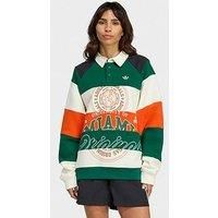 Adidas Originals Womens Miami Long Sleeve Crew - Multi