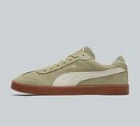 Puma Club II Era Suede Trainer - Green - Size 10