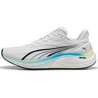 PUMA Men/'s Electrify Nitro 4 Street Running Shoe, White Mint Melt Speed Blue Green, 9.5 UK