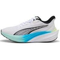 Puma Darter Pro Mens Running Shoes White Cushioned Sports Training Run Trainers