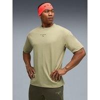 Puma Mens Hyrox Graphic T-Shirt Lux Army L
