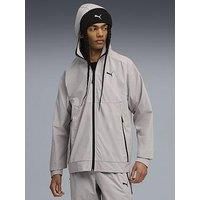 Puma Men/'s A-Line Coat, Eco Grey, XL