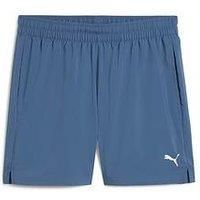 Puma Mens Training Essentials Woven Shorts - Blue